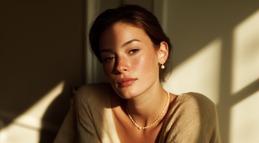 Soft Light, Subtle Shine: Pearls Made for Autumn Afternoons