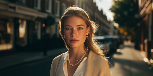 Early Autumn Elegance: Pearls for Everyday Style