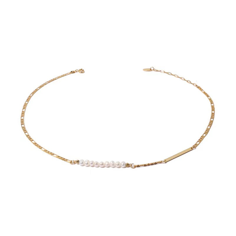 Collier Deia en véritables perles d'eau douce