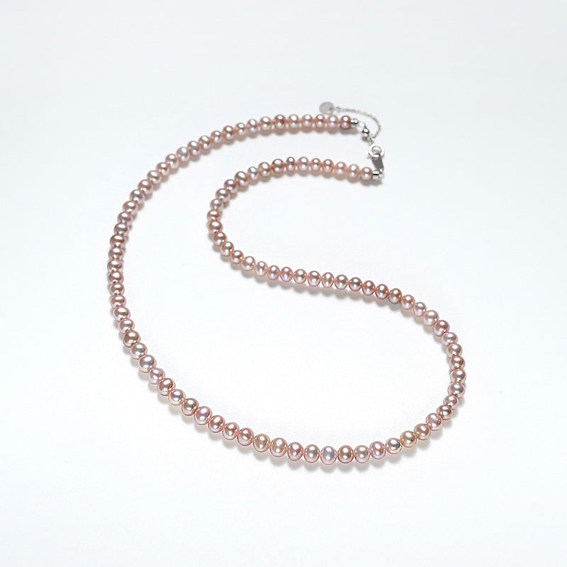 S925 Silver Genuine Freshwater Pearl S925 Silver Grace Necklace