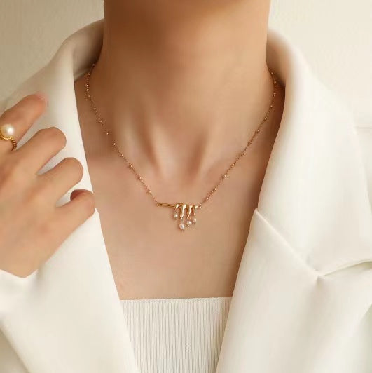 Genuine Freshwater Pearl Orchestra Necklace