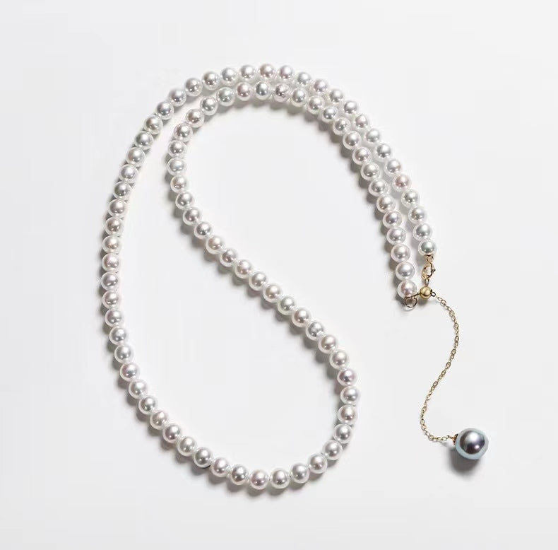 Collier Phantom Voice en perles d'eau douce véritables