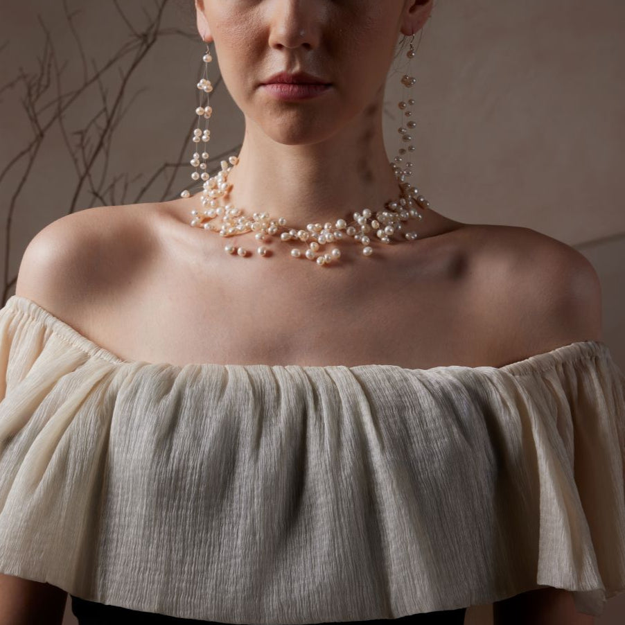 Collar de flores de fuegos artificiales
