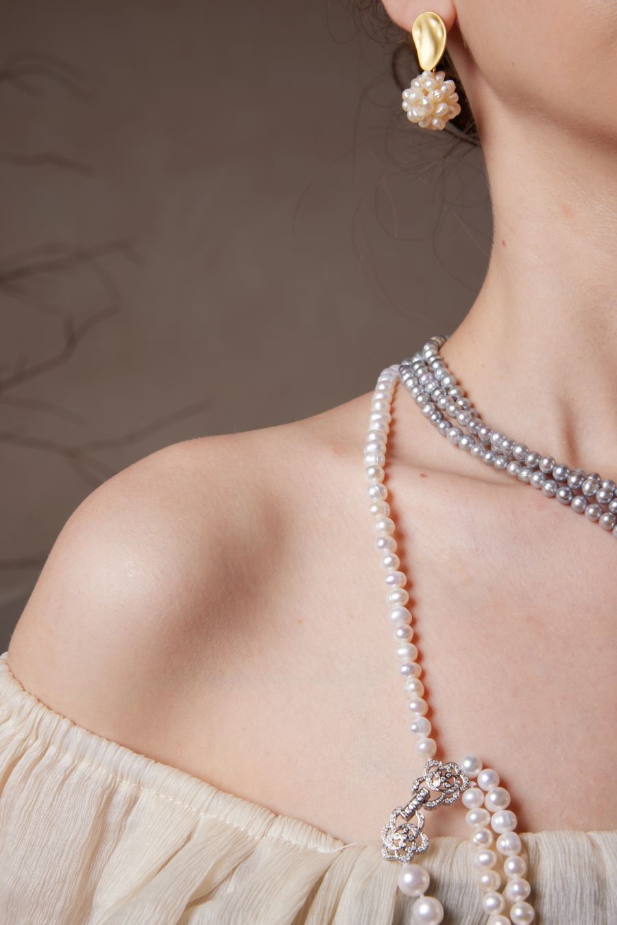 Collar de mar de plata
