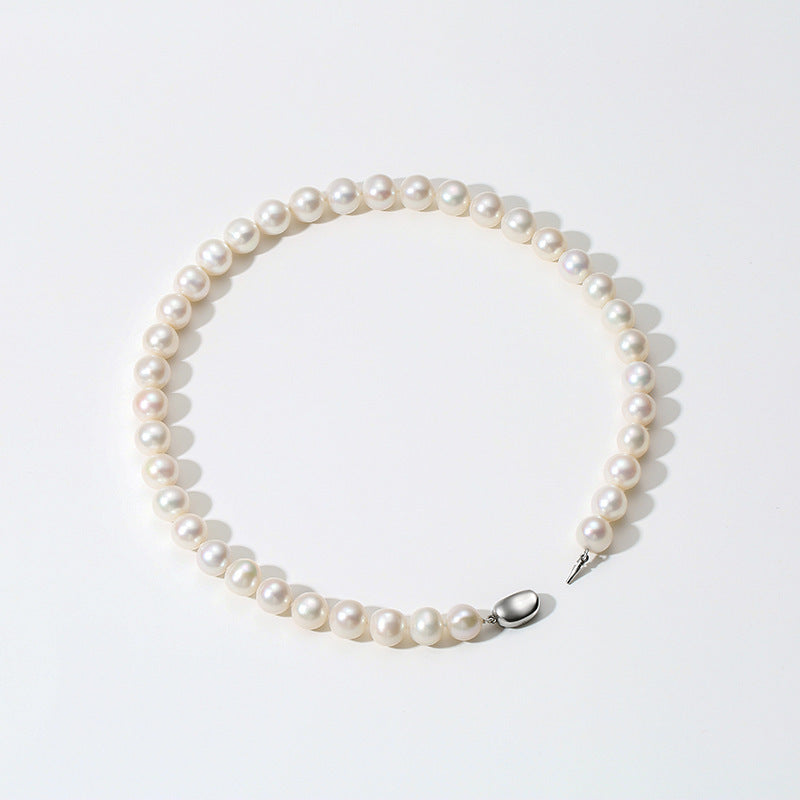 Genuine Freshwater 9mm Pearl Audrey Necklace