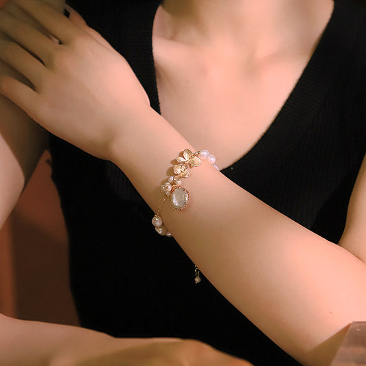 Genuine Freshwater Baroque Pearl Spes Bracelet (Limited Edition)
