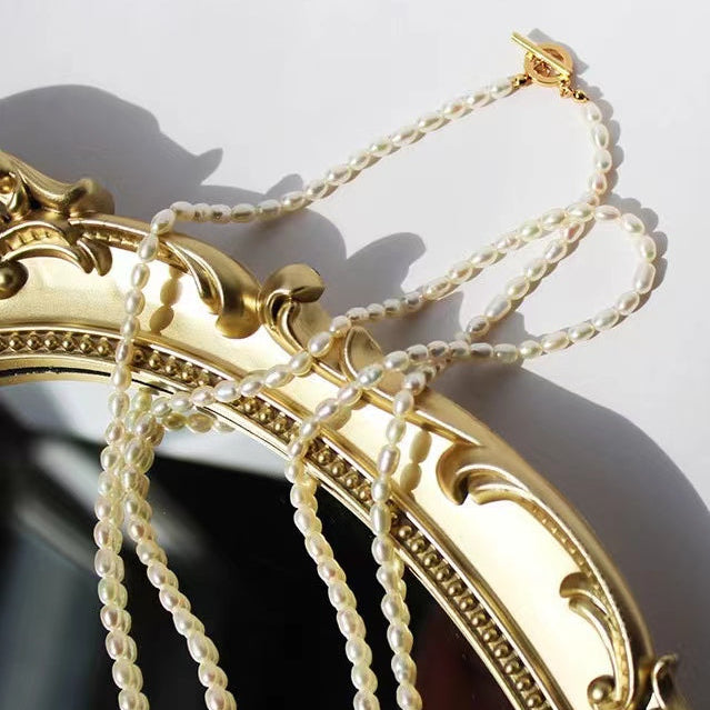 Genuine Freshwater Pearl Extra-Long Autumn Necklace