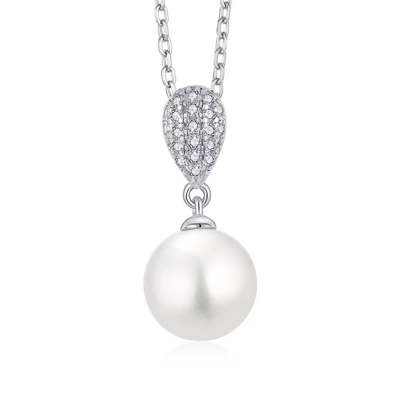S925 Silver Genuine Freshwater Pearl Aurora Set