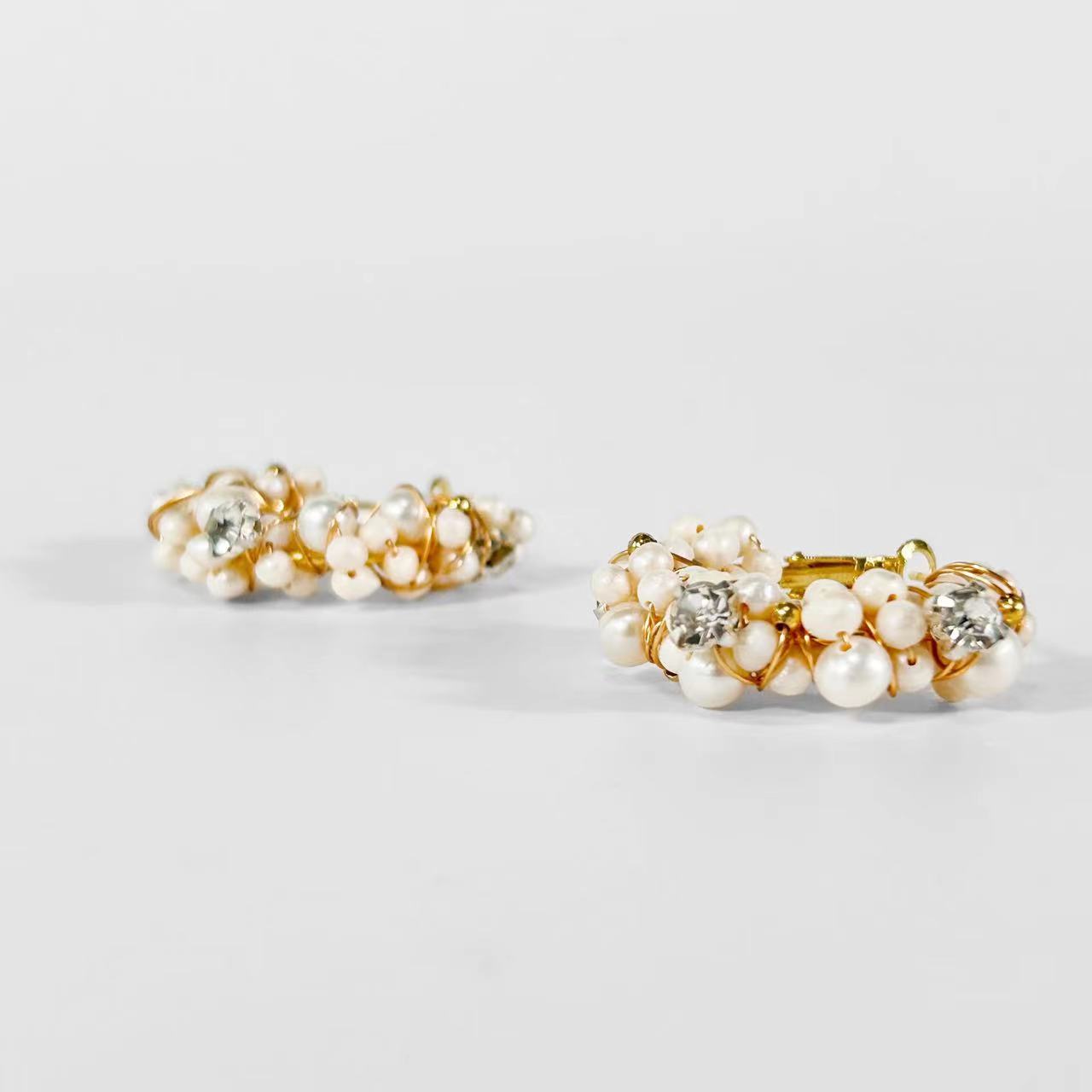 Genuine Freshwater Pearl Mysterious Fruit Earrings
