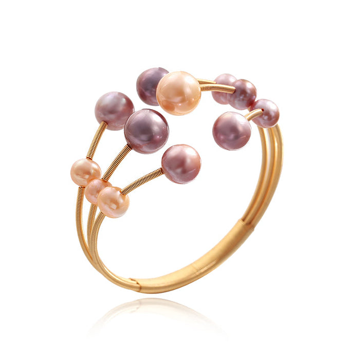 Genuine Freshwater Pearl Sky Bracelet - Main Product View - Elegant Pearl Jewelry by Kikyo Pearl London