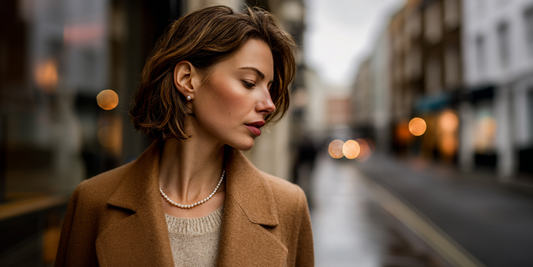 London Winter Light — A Quiet Season for Minimalist Pearls