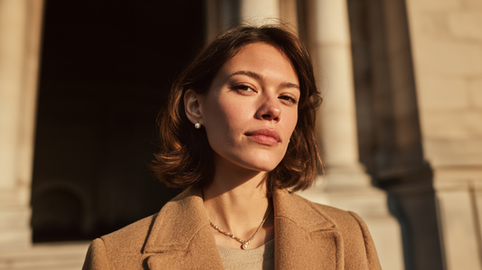 Soft Winter Glow: Styling Minimal Pearl Jewellery for a London December