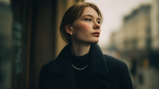 Lived-In Elegance: Pearls in London January