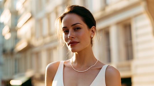 Minimal Pearl Jewelry for Summer in London | Lightweight Luxury for Warm Weather