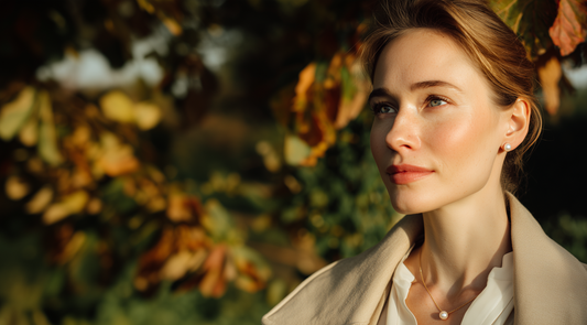 The Elegance of Pearls in Early Autumn