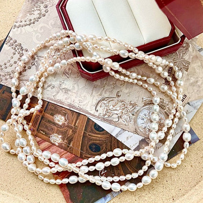 Collier Ariana baroque d'eau douce authentique