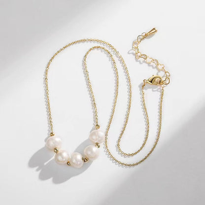 Collar Bella de perlas de agua dulce genuinas