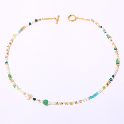Collar Celina de perlas de agua dulce genuinas