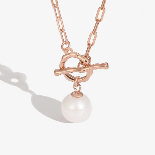 Collier en argent massif S925 avec perles baroques authentiques, un rêve devenu réalité