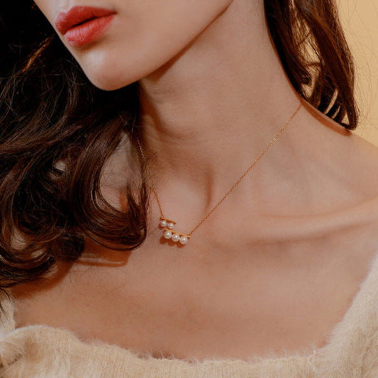 Collier d'orgue sacré en perles de coquillage fabriquées à la main