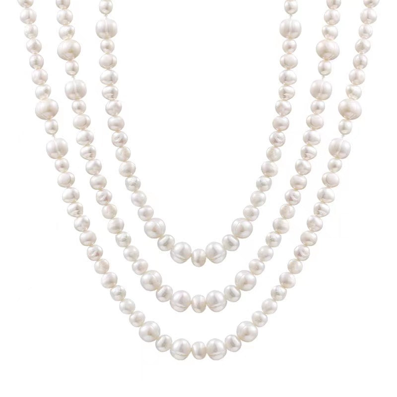 Collar Silvia de perlas de agua dulce genuinas