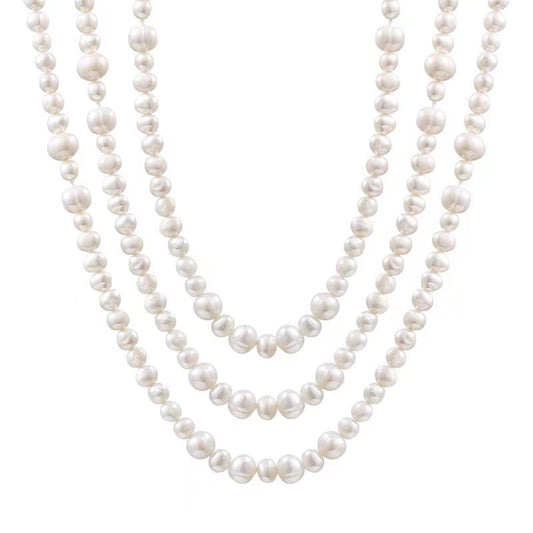 Collar Silvia de perlas de agua dulce genuinas
