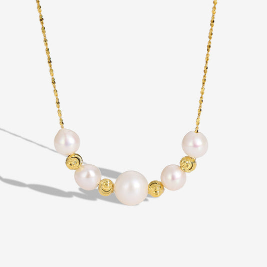 Genuine Freshwater Pearl S925 Silver Destiny Necklace