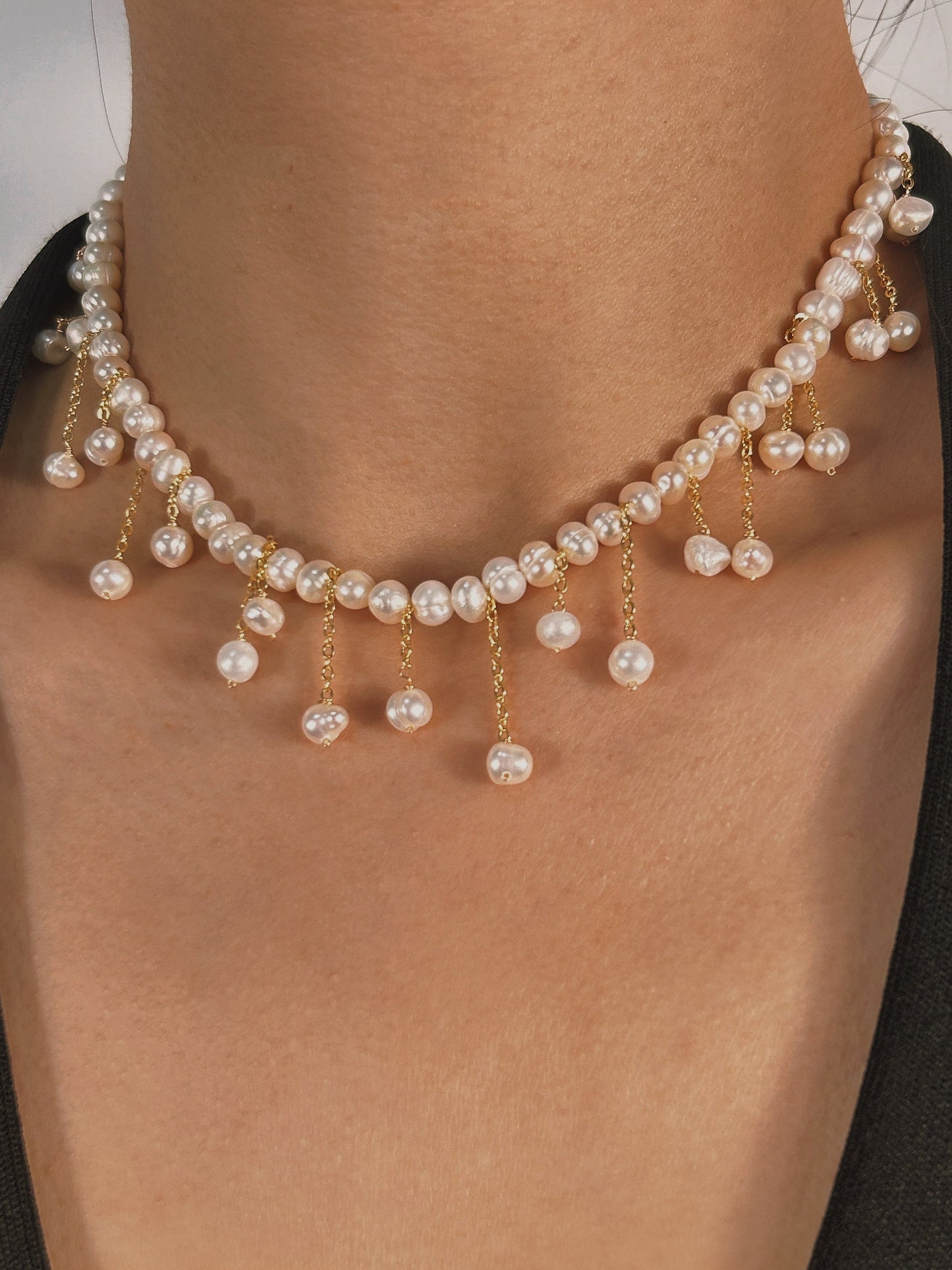 Genuine Freshwater Pearl Clara Necklace