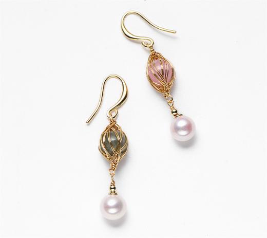 Boucles d'oreilles Happy Candy en perles d'eau douce véritables