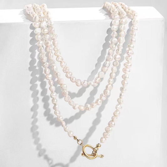 Genuine Freshwater Pearl Extra-Long Sadie Necklace