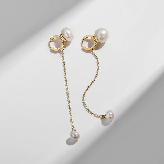 Genuine Freshwater Pearl Melody Earrings
