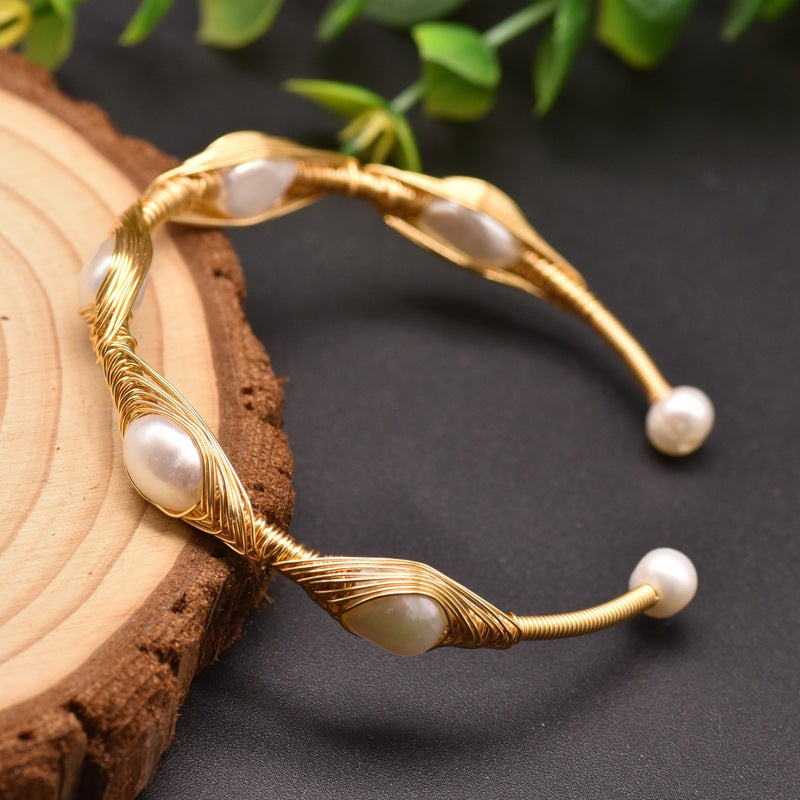 Genuine Freshwater Baroque Pearl Nice Bracelet (Limited Edition)
