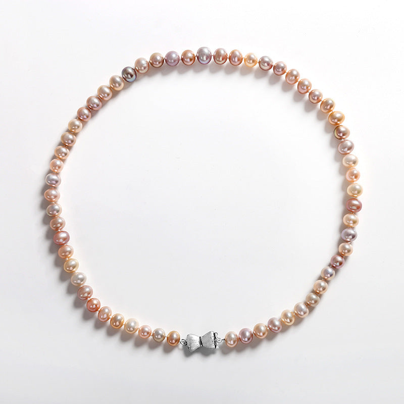Collier Connlan en véritables perles d'eau douce