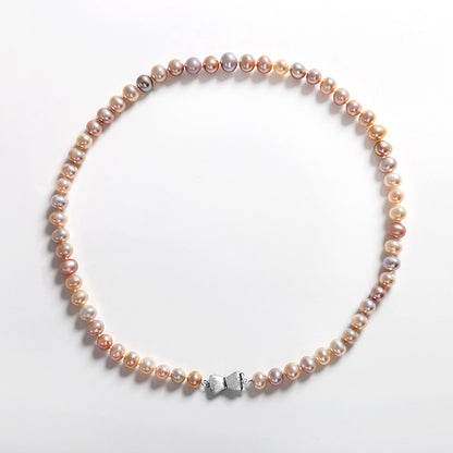 Collier Connlan en véritables perles d'eau douce