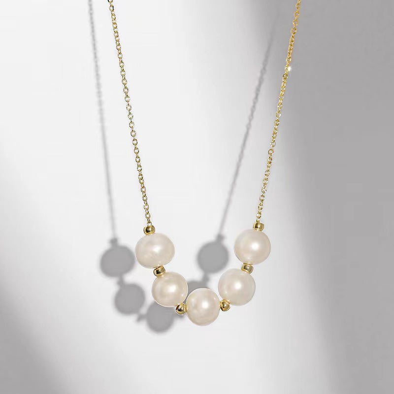 Collar Bella de perlas de agua dulce genuinas