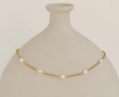 Genuine Freshwater Pearl Morning Dew Necklace