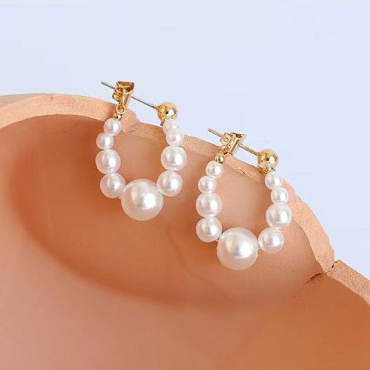 Genuine Freshwater Pearl Lydia Earrings