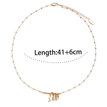 Bracelet de promesse en véritable perle d'eau douce