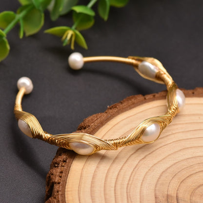 Genuine Freshwater Baroque Pearl Nice Bracelet (Limited Edition)