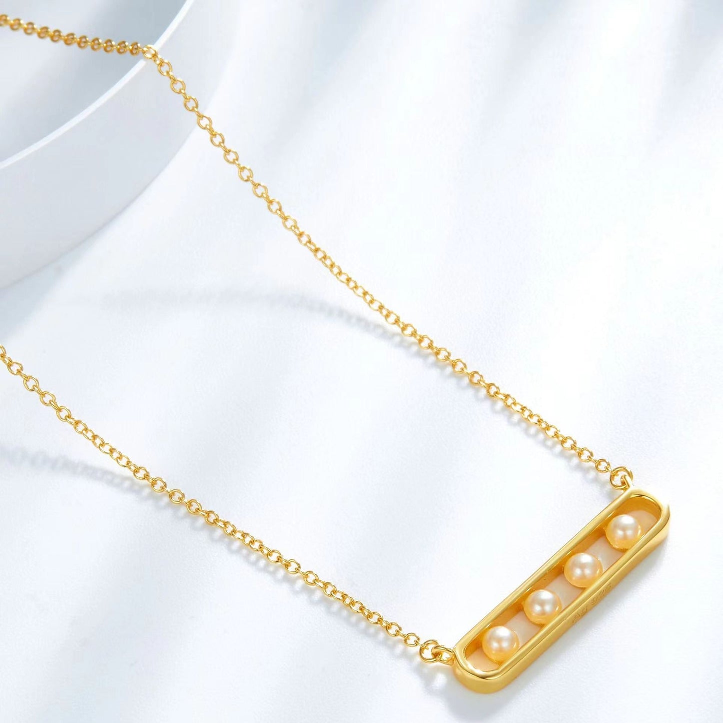 Collar Intuition de Perlas de Agua Dulce Genuinas