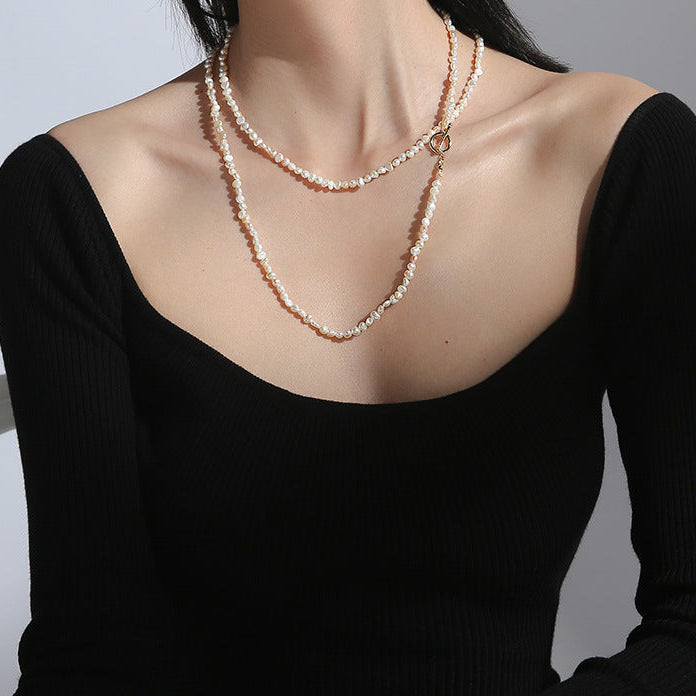 Genuine Freshwater Pearl Extra-Long Sadie Necklace