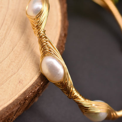 Genuine Freshwater Baroque Pearl Nice Bracelet (Limited Edition)