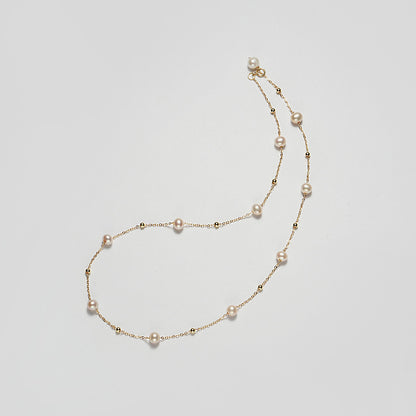 Genuine Freshwater Starlight Pearl Necklace – Sweet Collarbone Chain