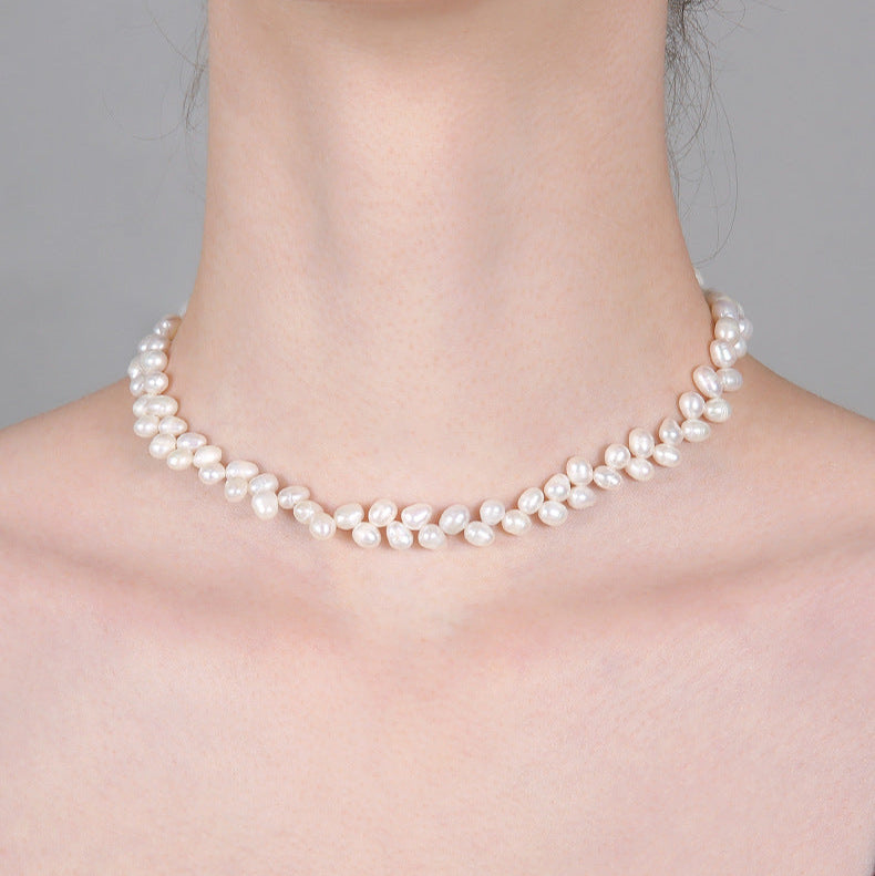 Genuine Freshwater Pearls Abigail Necklace