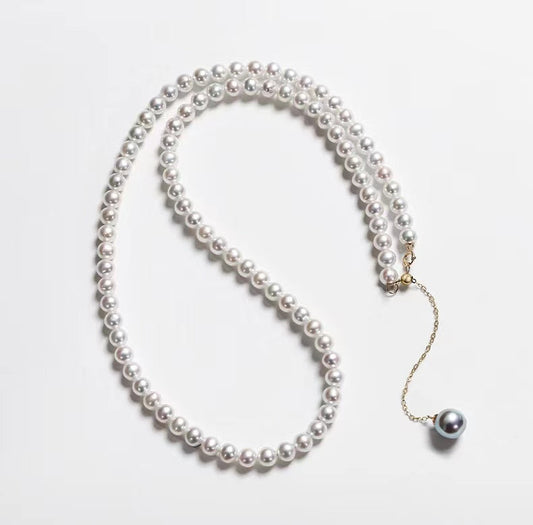 Collier Phantom Voice en perles d'eau douce véritables