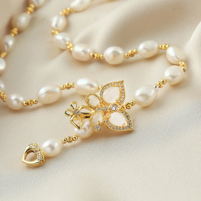 Genuine Freshwater Pearl Cecelia Necklace