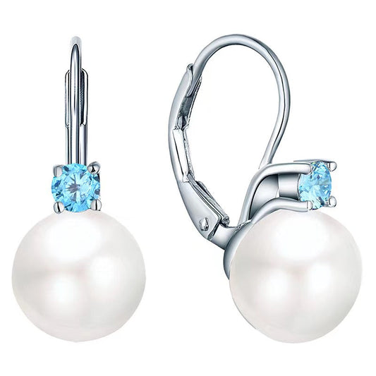 Boucles d'oreilles Candy en perles d'eau douce véritables