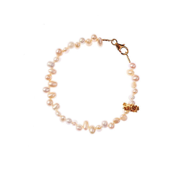 Conjunto de auténticas perlas de agua dulce del Himalaya