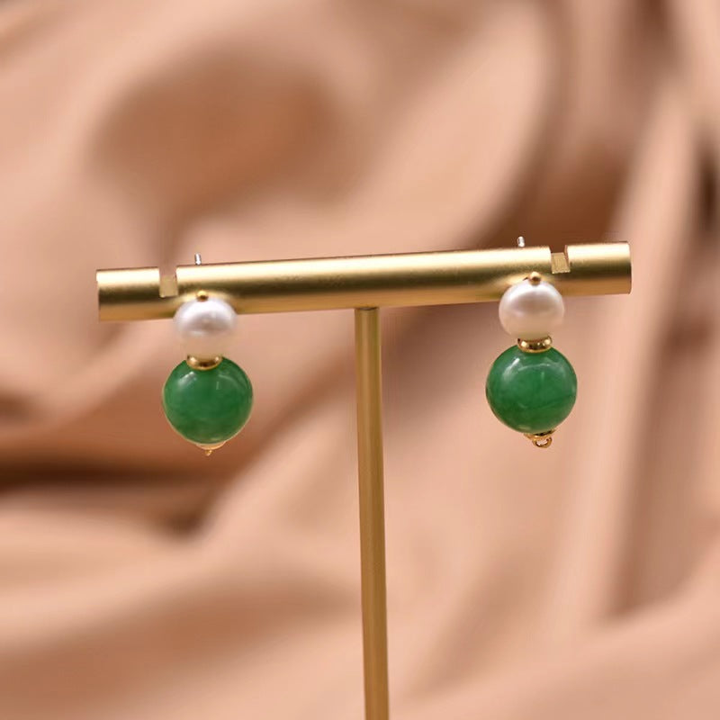 Genuine Freshwater Baroque Pearl / Genuine  Freshwater Pearl Forest Department Earrings
