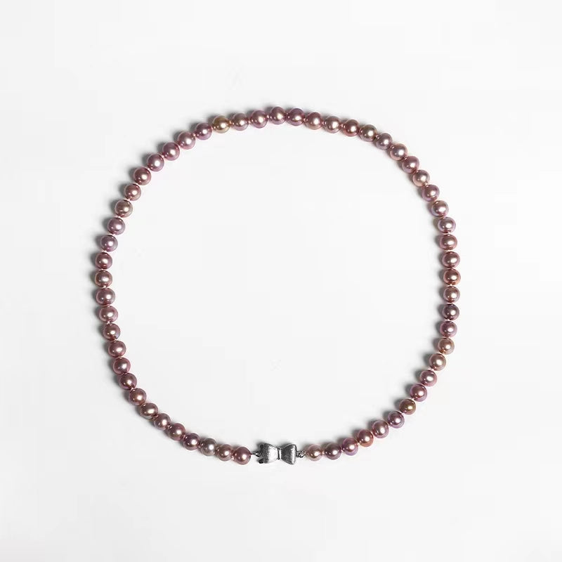 Collar Connlan de perlas de agua dulce genuinas